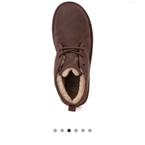 NEW UGG Men's Chocolate Brown Chukka Boots - Picture 4 of 11